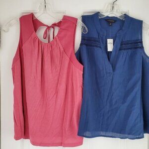NWT, 2 BANANA REPUBLIC Tops - XS/S
